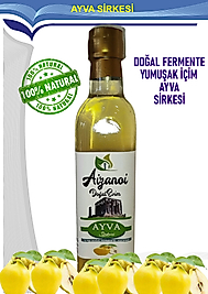 Ayva Sirkesi 500 ml | Doğal Fermente İçimlik Ayva Sirkesi | Katkısız Ham & Filtre Edilmemiş | Cam Şişe