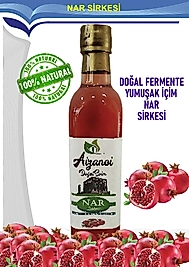 Nar Sirkesi 500 ml | Doğal Fermente İçimlik Nar Sirkesi | Katkısız Ham & Filtre Edilmemiş | Cam Şişe
