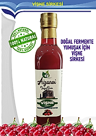 Vişne Sirkesi 500 ml | Doğal Fermente İçimlik Vişne Sirkesi | Katkısız Ham & Filtre Edilmemiş | Cam Şişe