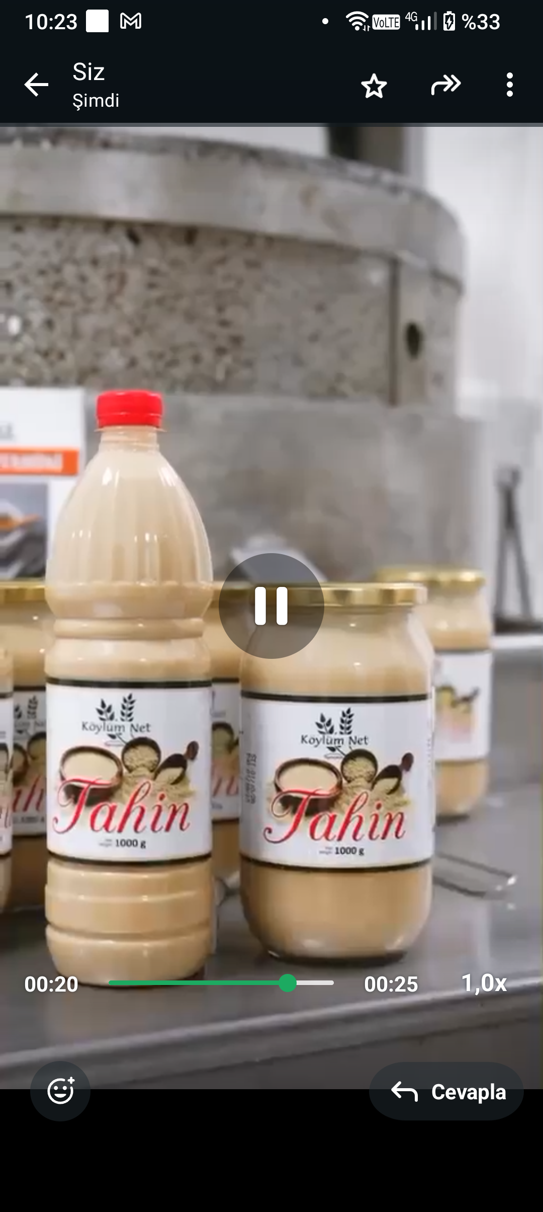 TAŞ DEĞİRMEN TAHİNİ
